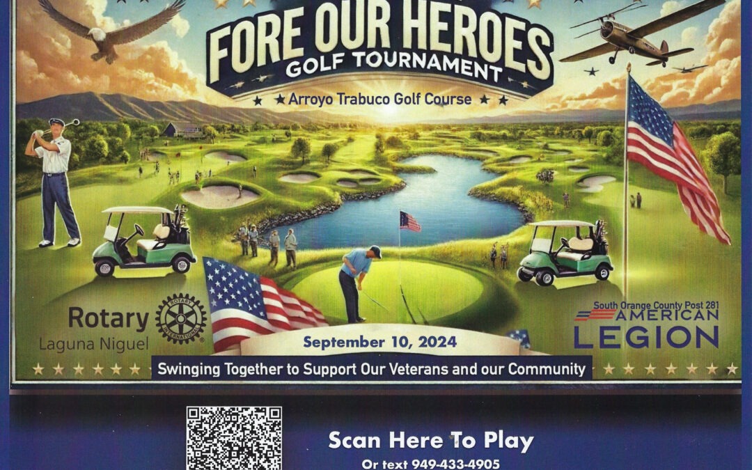 2nd Annual “Fore Our Heroes” Golf Tournament